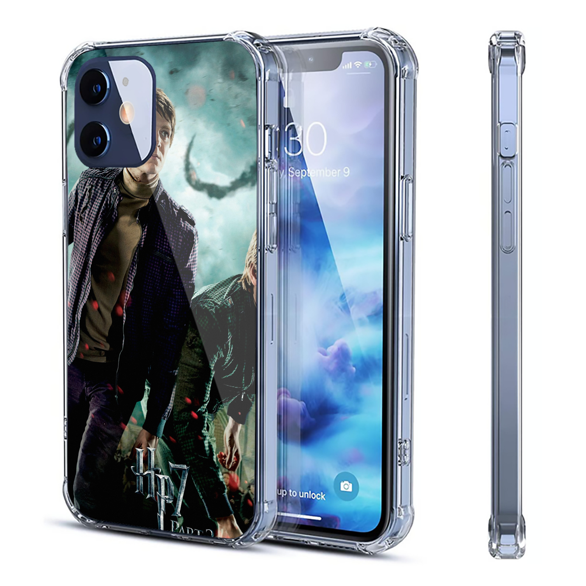 （画像用） Harry Potter ハリー・ポッターシリーズ 【iPhone 12シリーズ対応】透明スマホケース（クリアソフトケース）